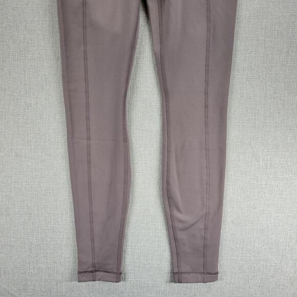 Yogalicious Lux Womens Leggings Sz XS Mocha Hi Rise Side Pockets Full Length NEW - Picture 13 of 13